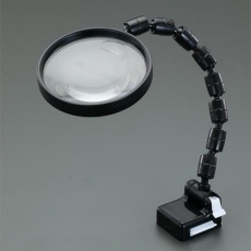 【EA756FL-1】x2.0/x4.0 φ100mm ルーペ(マグネット付)