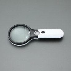 【EA756MH-2】x3.0/x12.0/φ75mm ルーペ(LEDライト付)