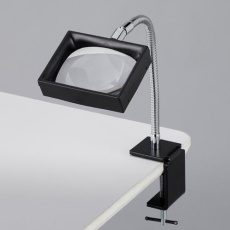 【EA756TS-69】x3.0/100x75mm スタンドルーペ(クランプ式)