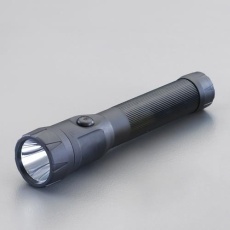 【EA758SD-6】[充電式]フラッシュライト/LED(黒)