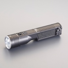 【EA758SG-63】[充電式]フラッシュライト/LED(黒)