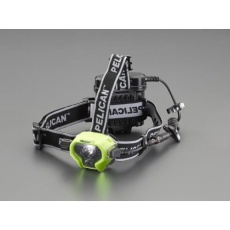 【EA758WB-31】[単3x4本]ヘッドライト/LED(防爆構造/黄)