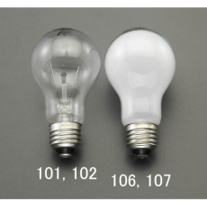 【EA758XK-102】100V/100W/E26 白熱電球(クリア)