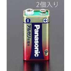 【EA758YB-9W】[9V x 2個]乾電池(アルカリ・角形)