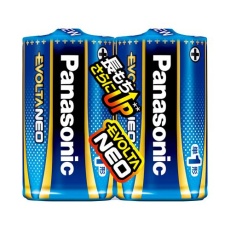 【EA758YR-10】[単1x 2本]乾電池・エボルタネオ