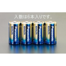【EA758YR-1B】[単1x 6本]乾電池・エボルタ
