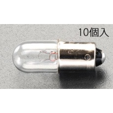 【EA758ZA-41】6.3V/0.15A/9Sピン 小パネル球(10個)