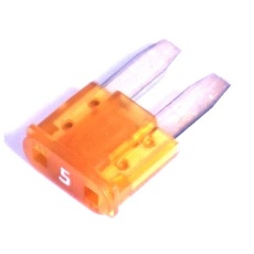 【EA758ZR-51】5A 自動車用マイクロヒューズ(10個)