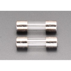 【EA758ZY-27】250Vx 20A/φ10.3mm 管ヒューズ(2本)
