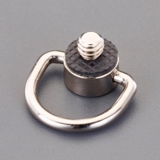 【EA759EY-10】1/4”雄ネジ カメラストラップ用D環