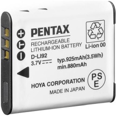 【EA759GB-3】デジタルカメラ用バッテリー(D-LI92/ペンタックス)