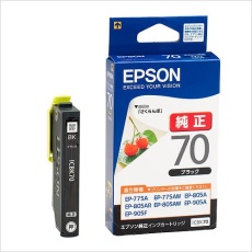 【EA759X-106C】[エプソン]インクカートリッジ(ブラック/ICBK 70)