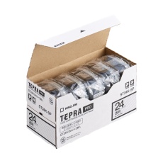 【EA761DN-56C】24mm テープカセット(テプラ用/5個入り)