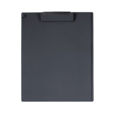 【EA762DA-201】B4/E型 クリップボード(黒)