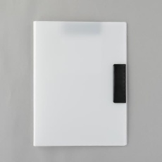 【EA762DA-74】320×240mm/A4 クリップファイル(クリア)