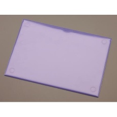 【EA762DB-11A】215×310mm/A4 マグネットカードケース(青)