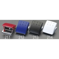 【EA762FG-214】43×53×33mm クリップ(マグネット付/白)