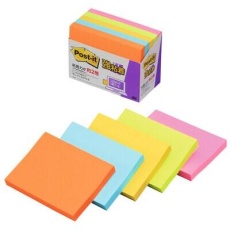 【EA762GA-179】75×100mm 粘着メモ(90枚×5個/5色)