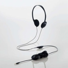 【EA763BC-20B】5 m ステレオヘッドホン(リアバンドタイプ)