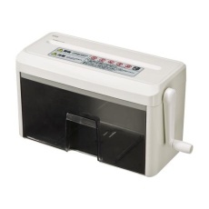 【EA763ZD-112】333×125×170mm/3.0L ハンドシュレッダー