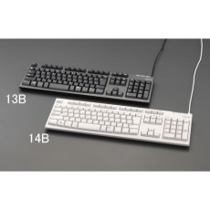【EA764AB-13B】452×138×29.6mm キーボード(USB/ブラック)