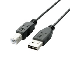 【EA764AC-8C】3.0m USBケーブル(ABタイプ/黒)