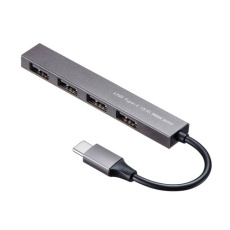 【EA764AD-47】[4ポート]USB2.0ハブ(Type-C)