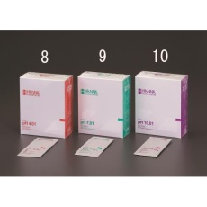 【EA776AZ-10】20ml[pH10.01]pH標準液(25パック入)