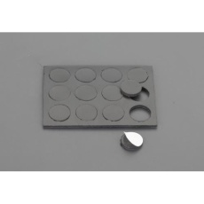 【EA781GA-14】φ13mm マグネット(粘着付/12個)