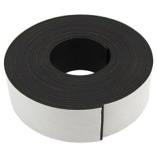 【EA781GA-7】25mm× 3 m マグネットテープ(粘着付)