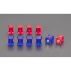 【EA781GB-52】14×14×17mm 押しピン型マグネット(10個)