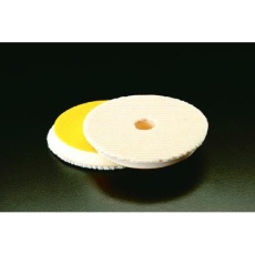 【EA809ZB-5】φ170x15mm/黄 磨きウールバフ(2枚)