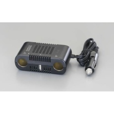 【EA812JK-1A】DC24V→DC12V/10A(USB 2.1A)コンバーター