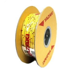 【EA812JY-303】0.5mm2×100m[AVS/黄]自動車用コード