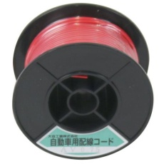 【EA812JY-64】2.00mm2 ×100m[赤]自動車用コード