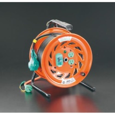 【EA815DP-2】AC125V/15A/30m コードリール(元置型・漏電遮断)