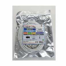 【WLA6S050W】LANケーブル Cat6 WHITE 5M