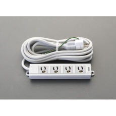 【EA815GL-39E】AC125V/15Ax 5m タップ(4口・マグネット付)