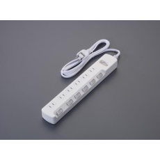 【EA815GL-423】AC125V/15Ax3m テーブルタップ(一括・個別スイッチ)