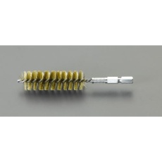 【EA819BL-325】25mm 六角軸付チューブラシ(真鍮)