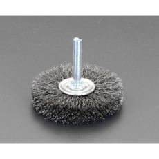 【EA819BS-3】65mm/6.0mm軸 軸付ブラシ(平型・スチール製)