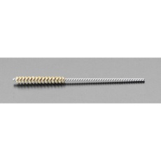 【EA819EP-5】2.0x100mm ミニチュア軸付ブラシ(真鍮製)