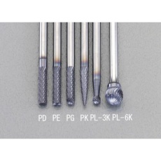【EA819PE-3K】3× 13mm/3mm軸[Coated]超硬バー
