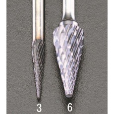 【EA819PF-3】3× 11mm/3mm軸[Coated]超硬バー