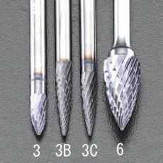 【EA819PK-3B】3x 10mm/3mm軸[Coated]超硬バー