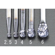 【EA819PL-4】4×3.6mm/3mm軸[Coated]超硬バー