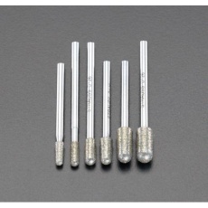 3mm軸)超硬・ダイヤモンド・CBNバー/ESCO / 電動・エアー工具用先端