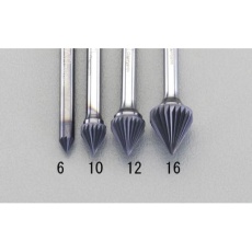 【EA819VS-16】16×14.5mm/6mm軸[Coated]超硬バー