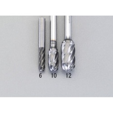 【EA819VZ-6】6×19mm/6mm軸[Coated]超硬バー(アルミ用)