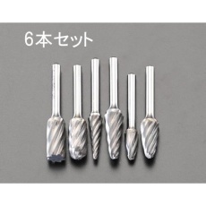 【EA819XA】6本組 超硬カッター(6mm軸)